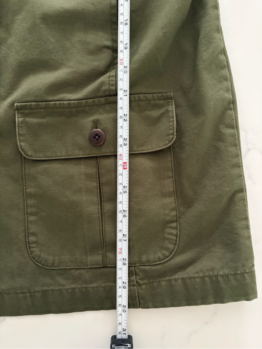 LL Bean M Women's Adirondack Barn Coat, Flannel-Lined Olive Green NWT Price Firm - Picture 9 of 16